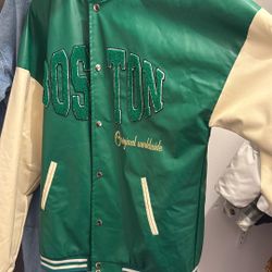 Green Leather Jacket