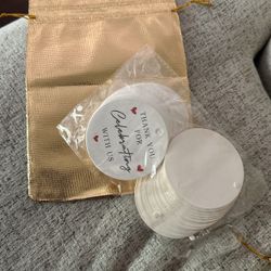 Gold Party Favor Bags