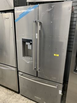 Kitchen aid French door in stainless steel counter depth