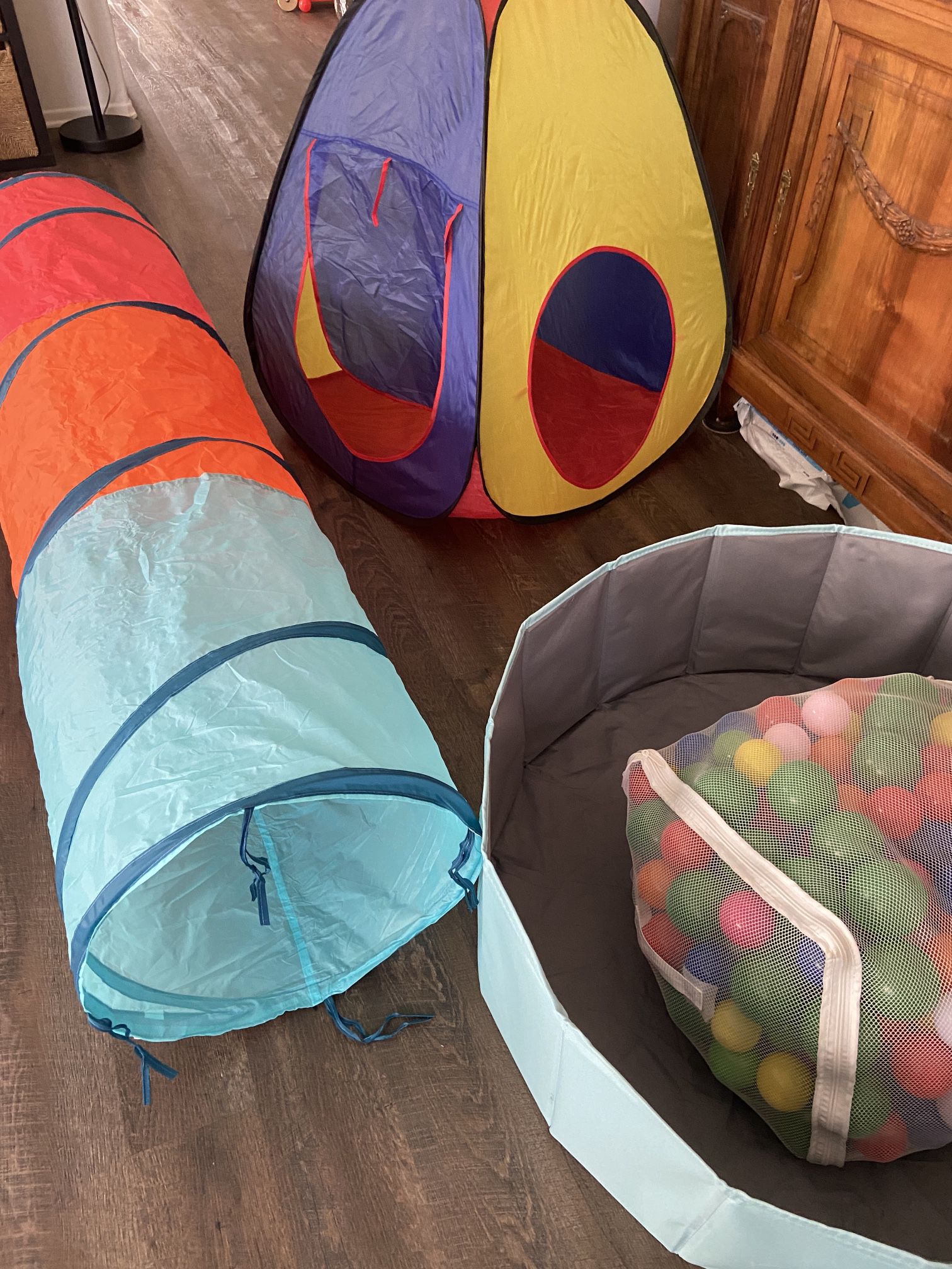 Toddler Tent, Tunnel And Ball Pit&CrushProof Balls