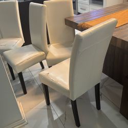 Set Of Four Dining Side Chairs