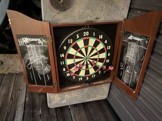 Dart Board set up