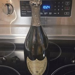 Vintage Glass Bottle Rare Cuvee dom perignon Brut 
