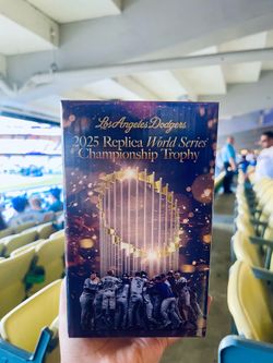 Dodgers 2025 World Series Replica Trophy