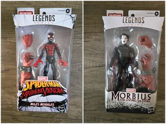Marvel Legends Miles Morales & Morbius