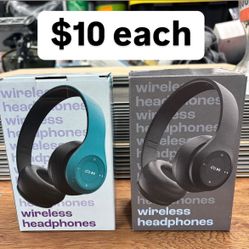 Wireless Headphones $10 Each.  Price Firm
