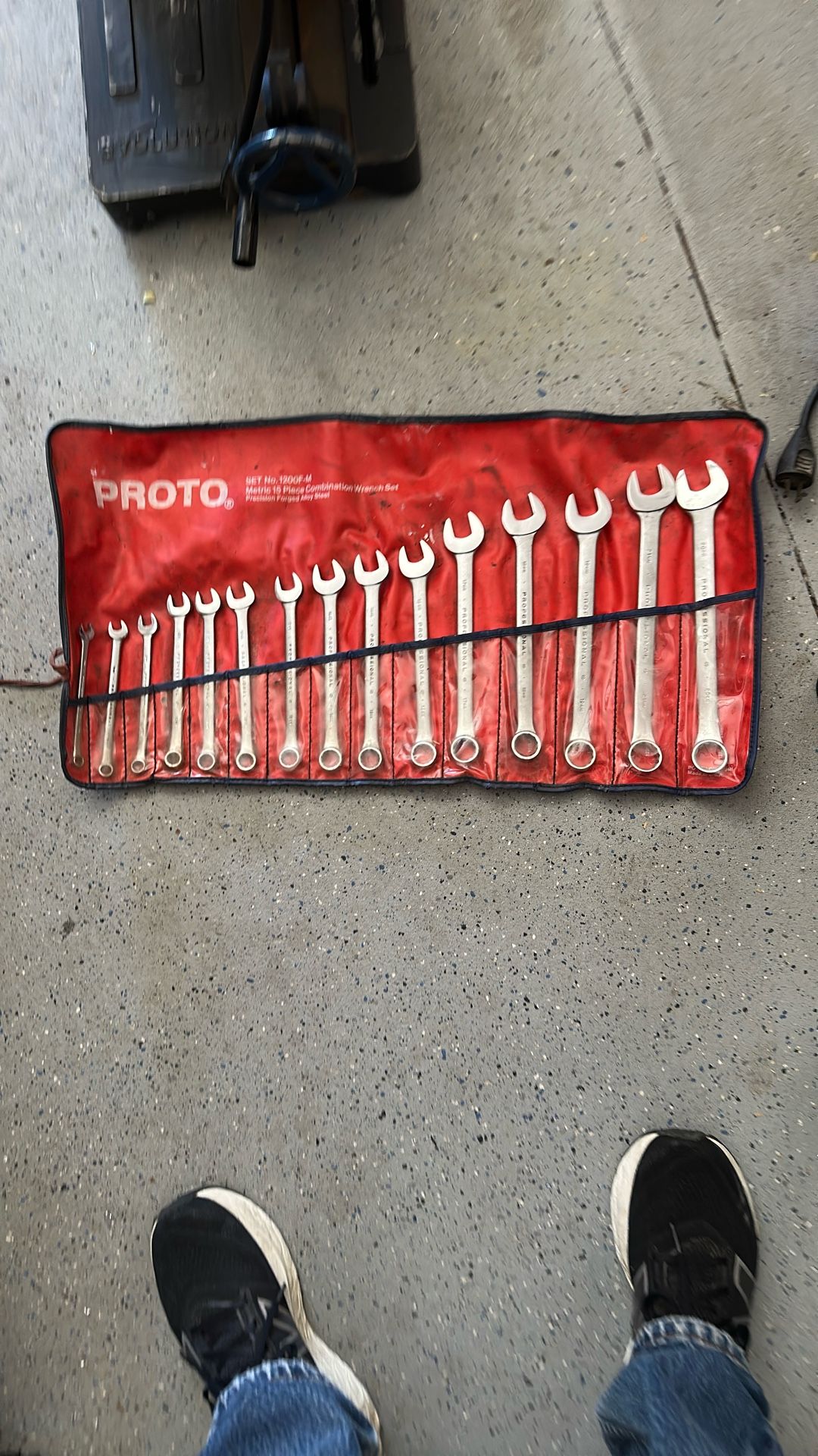 Proto Metric 15 Piece Combination Wrench Set
