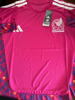 Adidas pink Mexico jersey
