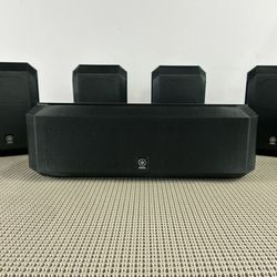 Yamaha Home Theater 5.1 Speaker System (With Powered Subwoofer)