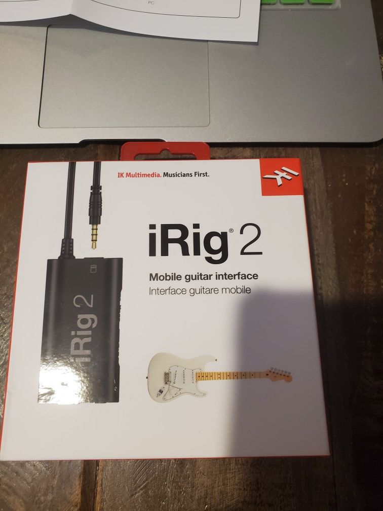 *NEW* iRig 2 mobile interface