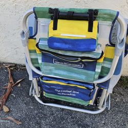 Tommy Bahama Backpack Beach Chair With Cooler 