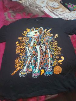 Mexican T Shirt Xolo Day Of The Dead