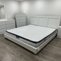 Bedroom Set Whit Mattress - Juego De Cuarto Con Colchón 