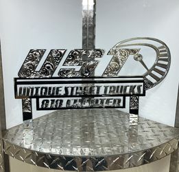 Engraved Plaque Chrome Plated