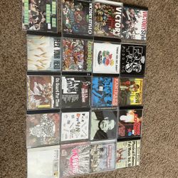20 Punk, Hardcore, Crossover & Hardcore Punk Compilation CDs Tons Of Underground Music, Some Harder To Find 