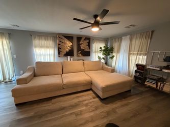 Large deep sectional sofa / couch OBO