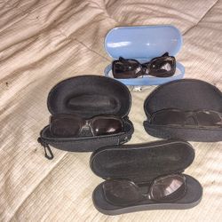  4 Pair Lot Of Designer Sunglasses 