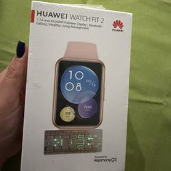 Huawei Watch Fit 2 – Brand New, Sakura Pink, Bluetooth Calling