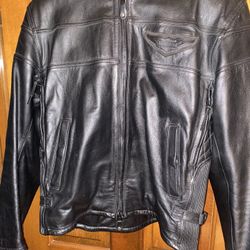 Men’s Harley Davidson Double Vent Leather Jacket 