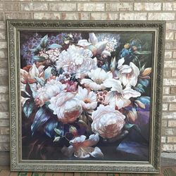 Floral Oil Painting 