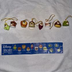 DISNEY CHIP 'N DALE NUTTY WEAR Figure Collection Series 1 Complete Set