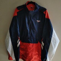 Reebok Anorak Windbreaker Jacket