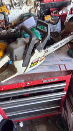 Chainsaw needs cleaning