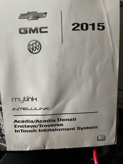 2015 Owners manual books