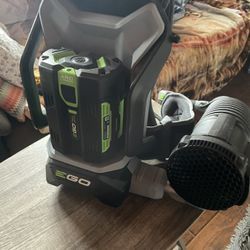 Ego 600 Cfm Backpack Blower And 5 Am Battery