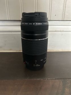 Canon EF 75-300mm Zoom lens