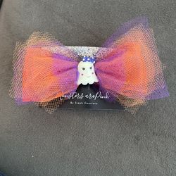 Halloween Bow 3” - Tulle Ghoul