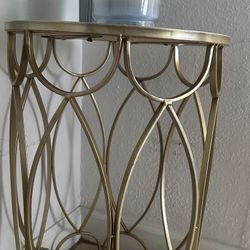 Small Gold Side table 