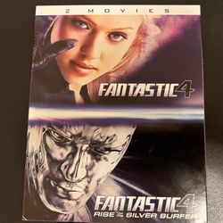 Fantastic Four 2 Movie Collection (Blu-ray) | W. RARE OOP Slipcover