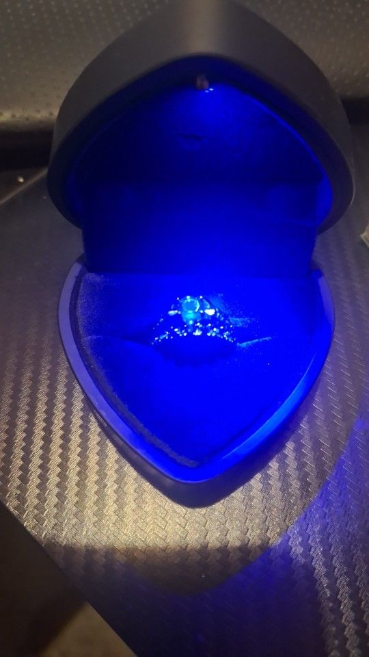 Emerald Ring Set Size 7