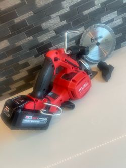 Milwaukee M18 FUEL 6-1/2 in. Circular Saw w/ (1) HIGH OUTPUT 6.0 Ah Battery No charger new $270