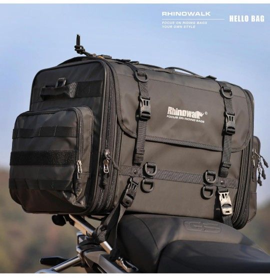 $80 Motorcycle Tail Bag, New