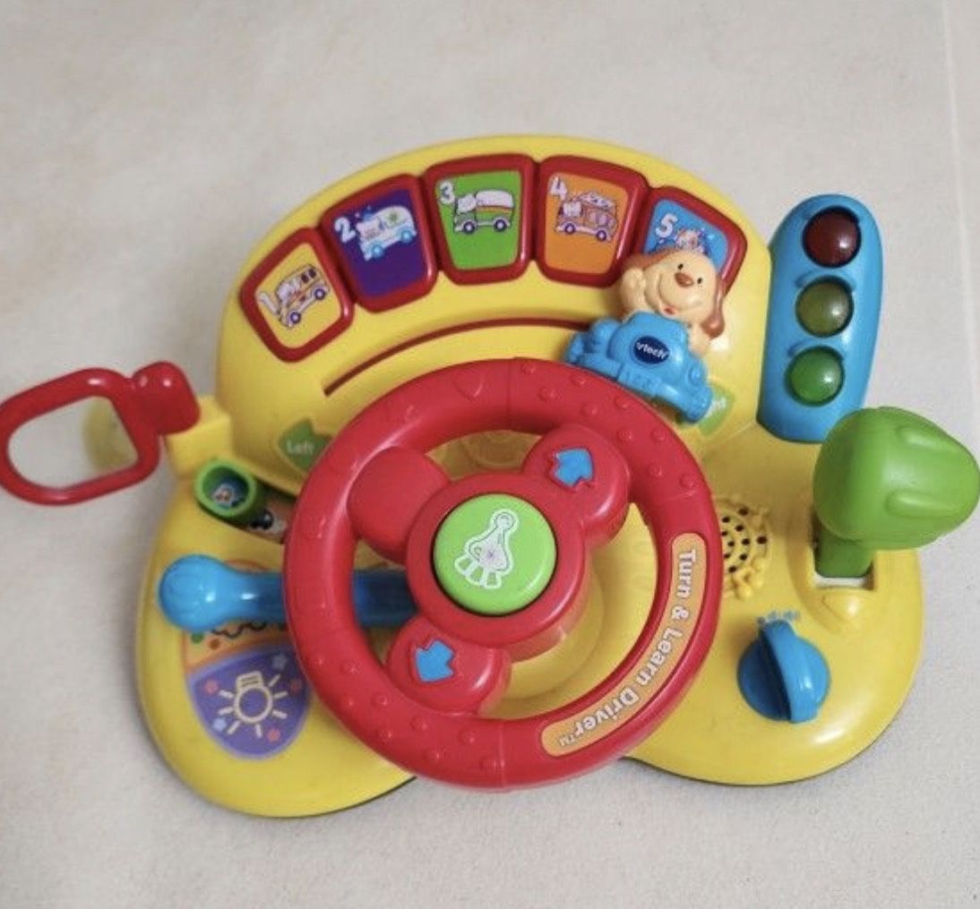 VTech Turn and Learn Driver, Yellow
