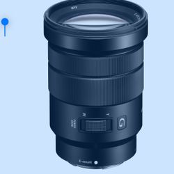 Sony E PZ 18-105mm f/4 G OSS Lens. In new condition. Comes with hood, covers and manual. No trades