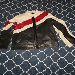 Unisex Wilson leather Maima cafe racer, size, Xlarge