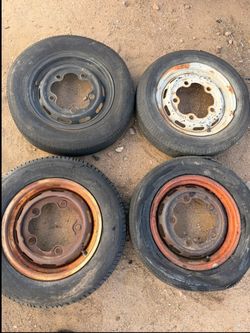 vw early 66-67 stock rims qty 4