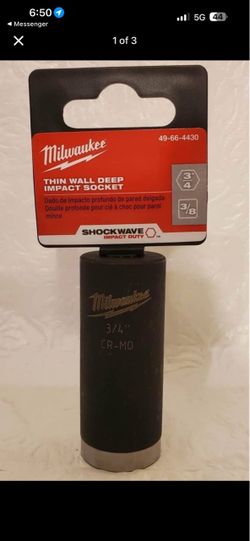 Milwaukee Shockwave 3/4" Deep Impact Socket