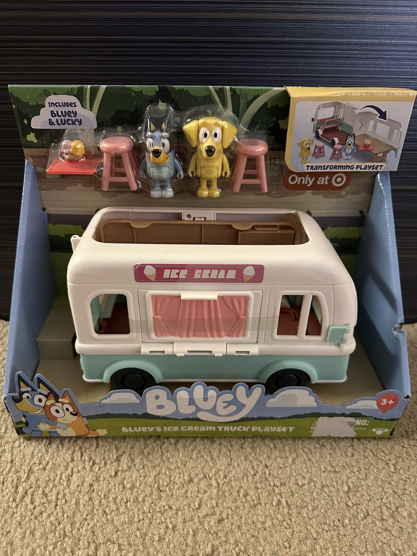 Bluey’s Ice Cream Truck Playset (Brand New/Unopened)