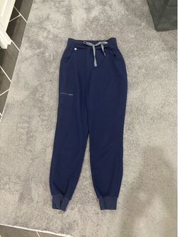 XXS FIGS Navy Blue Scrub Pants