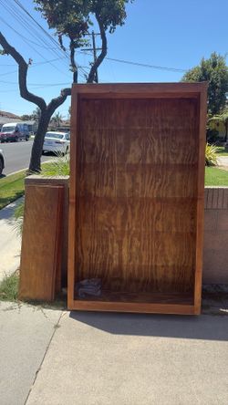 unassembled bookcase