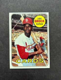 Vintage 1969 Topps #85 Lou Brock. Negotiable