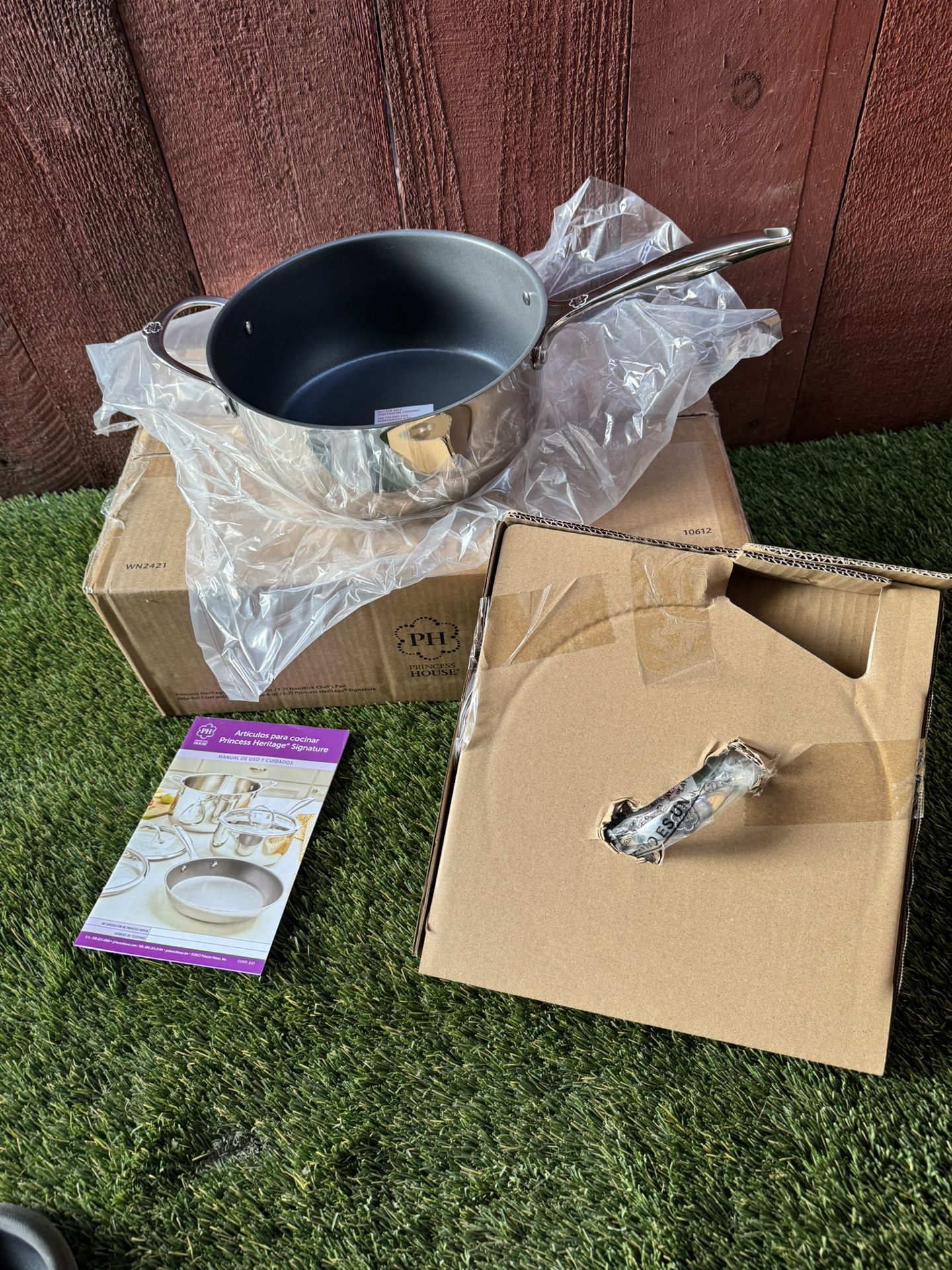 Princess house Olla de Chef antiadherente de 4 quartos