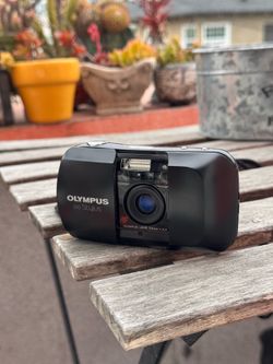 Vintage Olympus stylus MJU 35mm film camera