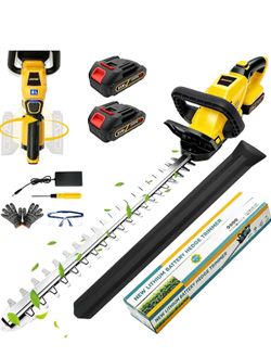 Cordless Electric Hedge Trimmer