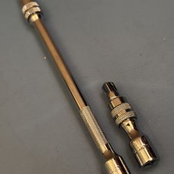 Snap-on Tools  2 Extension 1/4" Drive 2" and 6” Locking Knurled Extension