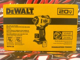 DEWALT DCF913B 20V MAX 3/8" Compact Impact Wrench
